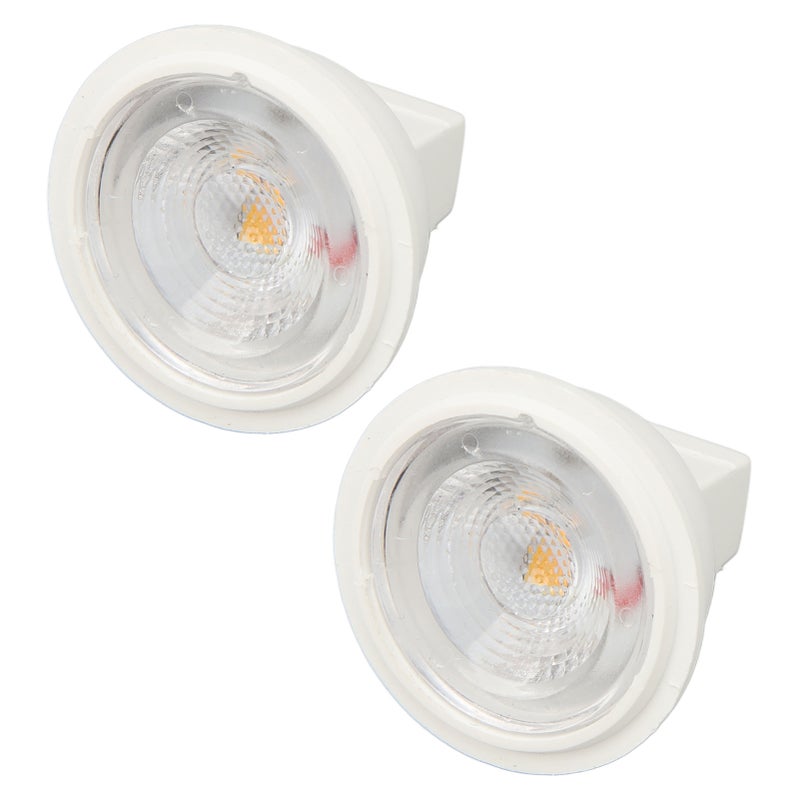 2pcs MR11 LED Light Bulbs AC12V 3W 300LM High Brightness Spotlight Bulb for Clothing Stores Landscape Warm Light 2700K-3000K - Image 2