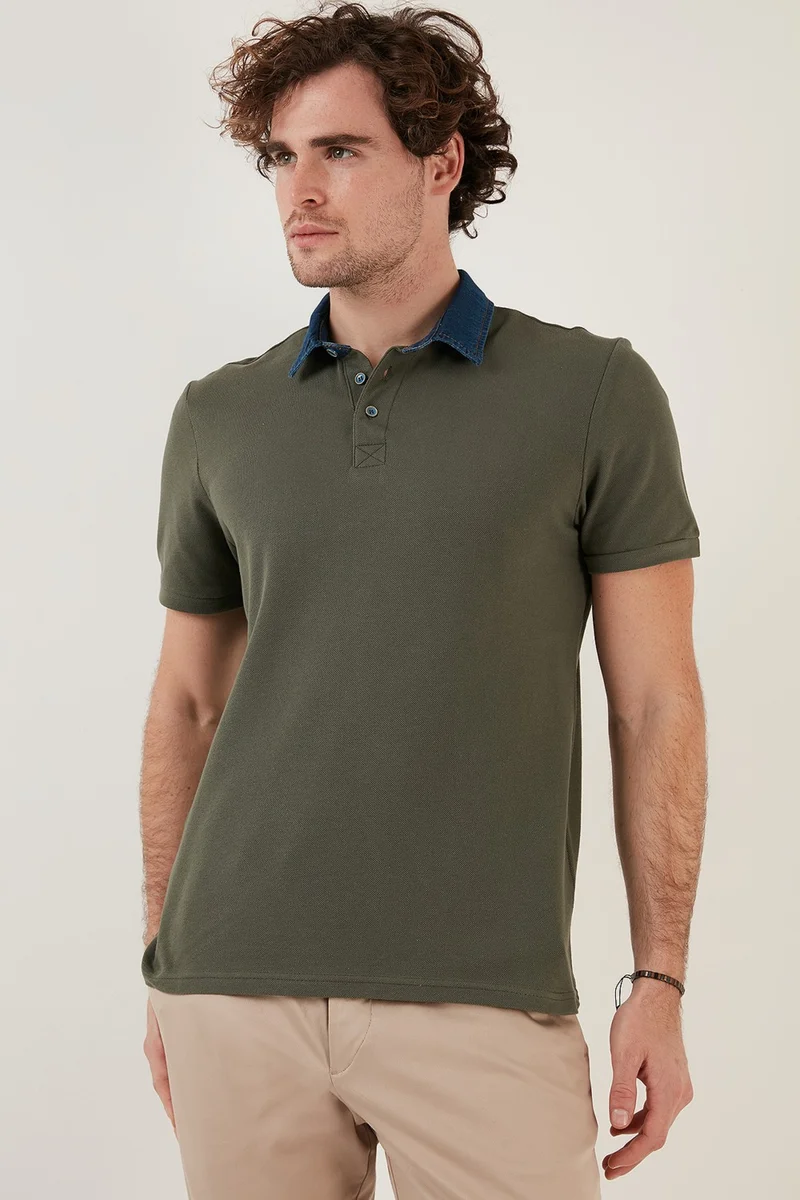 بوراتي Cotton Polo T Shirt Men's Polo 5902134
