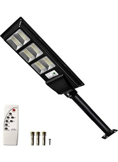 QUESERA 120 Watt Solar Street Light for Outdoor Dusk to Dawn 5000K Daylight White Flood Endurance Lamps  - Image 1