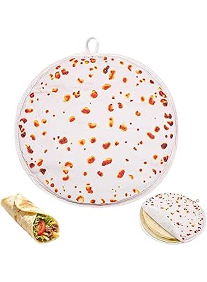 Insulated Tortilla Warmer Bag Thermal Storage Container for Pizza Kitchen Buffet - Image 1