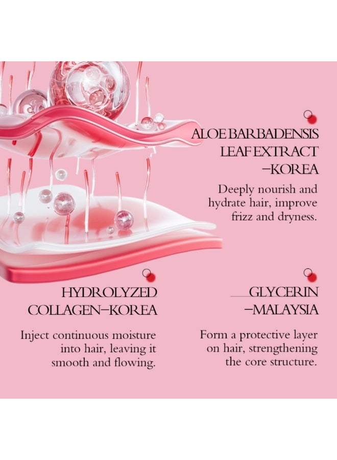 Kormesic Leave In Botox Hair Spray 150ML Deeply Moisturizing Nourishing Repairing 2 in 1 Botox And Keratin Leave-in Hair Spray No Rince Smooth Hair Spray - Image 5