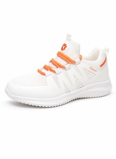flâneur Flaneur Kids Sneakers - Kids Fashion Footwear for Girls & Boys, Comfortable Shoes for Children, Textile Lining, Natural Leather Insole, Lightweight and Breathable Outdoor Walking Shoes, White  - Image 1