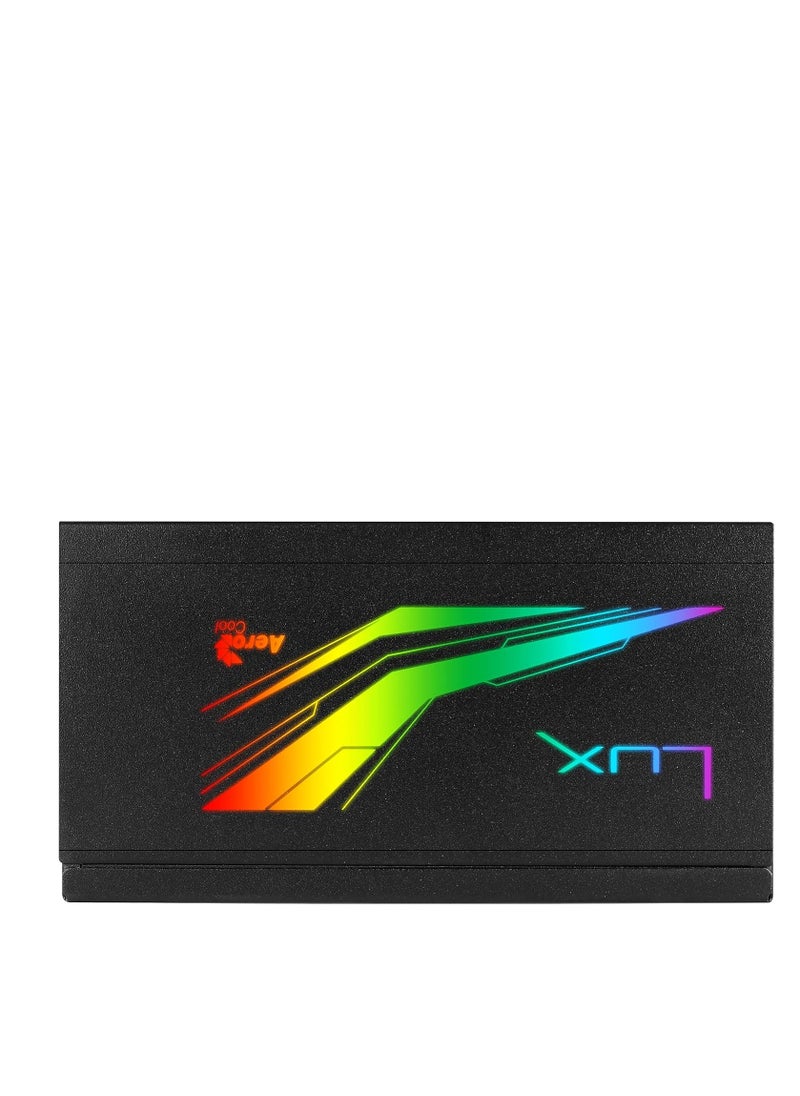 إيروكول وحدة تزويد الطاقة Aerocool LUX RGB 650M بقوة 650 وات باللون الأسود Mega Bloks 60 مكعب بناء ملون كلاسيكي، بما في ذلك الأشكال الخاصة مثالي للأيدي الصغيرة  - Image 3