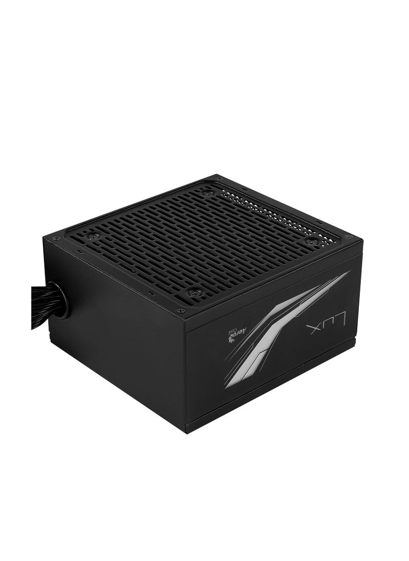 إيروكول وحدة تزويد الطاقة Aerocool LUX RGB 650M بقوة 650 وات باللون الأسود Mega Bloks 60 مكعب بناء ملون كلاسيكي، بما في ذلك الأشكال الخاصة مثالي للأيدي الصغيرة  - Image 1