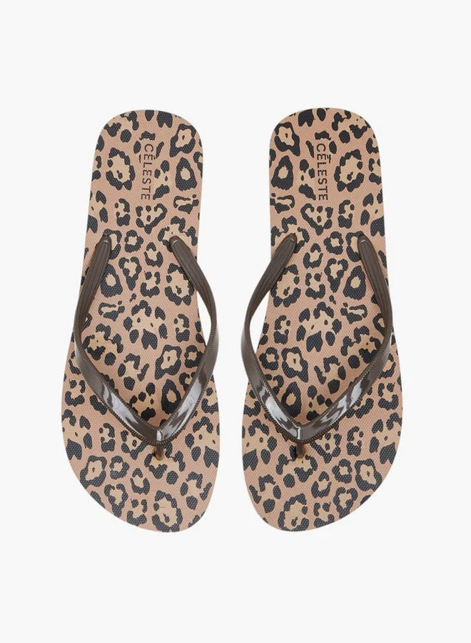 سيليست شباشب نسائية بطبعة حيوانات