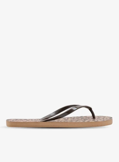 Celeste Women's Animal Print Flip Flops