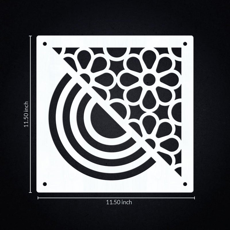 Olive Tree Wooden Room Divider for Living RoomElegant and Modern Hanging StyleScreen Partition for Decorate Bedroom Dining Room Aesthetic Separator for Home 12 Panels 115X115White8043 - Image 4