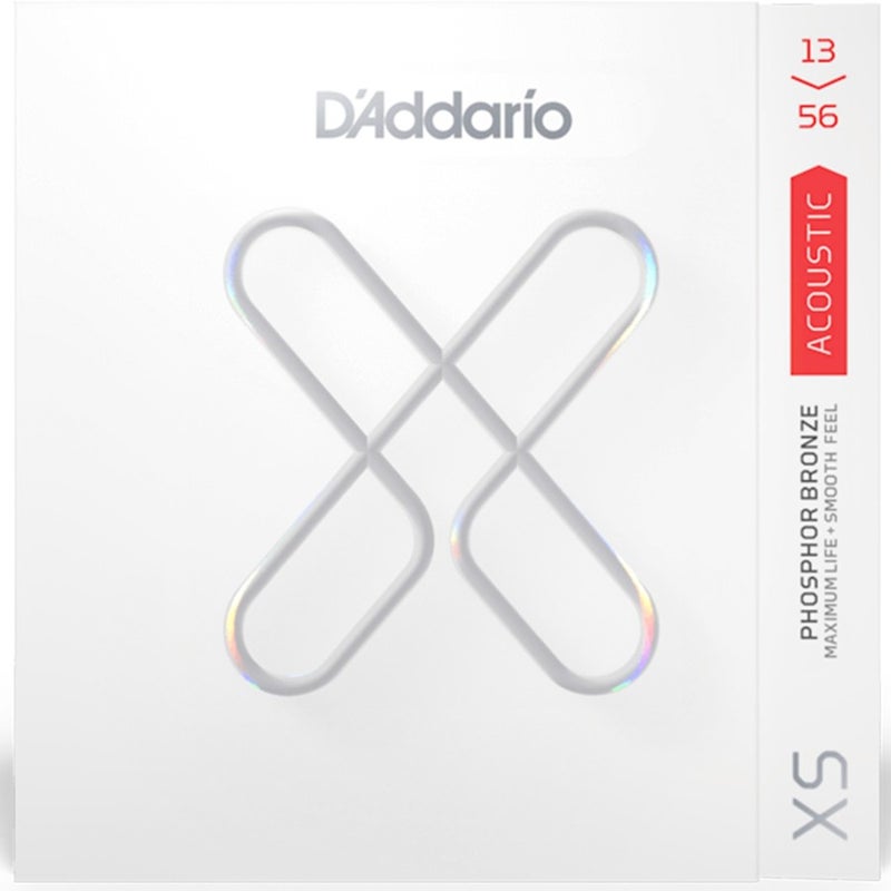 Daddario XSAPB1356 Phosphor Bronze Acoustic Guitar String Medium - 13-56 - Image 1