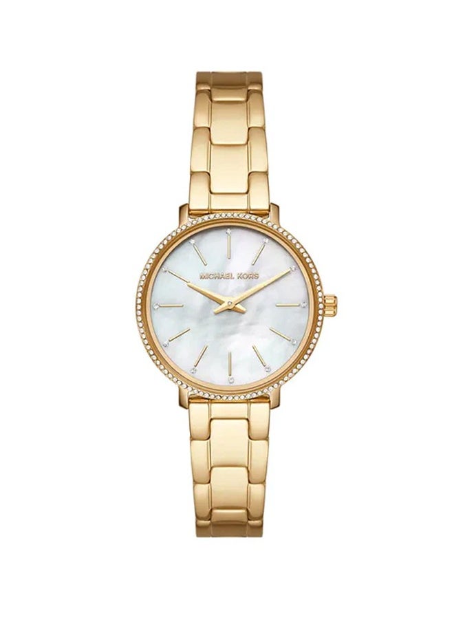 Michael Kors Women’s Quartz Gold Stainless Steel Mother Of Pearl Dial 32mm Watch MK1065 - pzsku/Z8BCF3F5F8B724ED28577Z/45/_/1740398996/548edf08-4d3d-460d-b863-9aa3dd4152e4