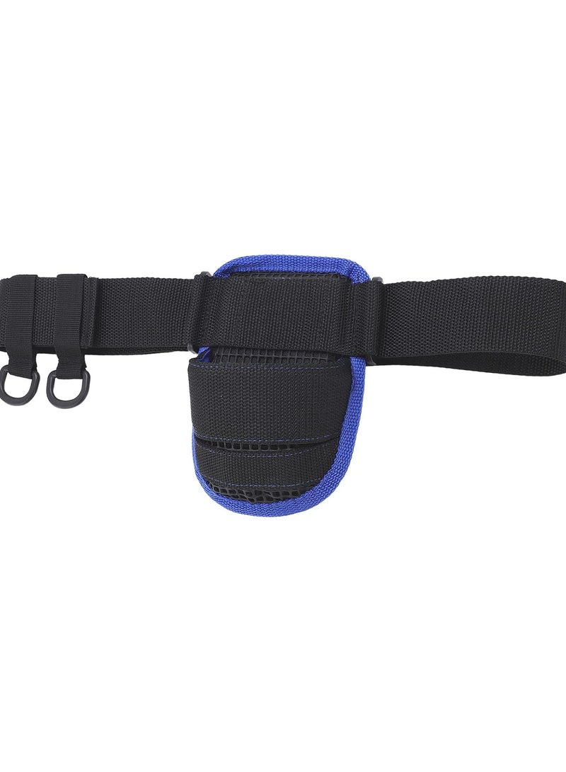 GGOOT Fishing Rod Waist Belt, Portable Fishing Rod Support Belt Strap Durable for Fishing  - Image 1