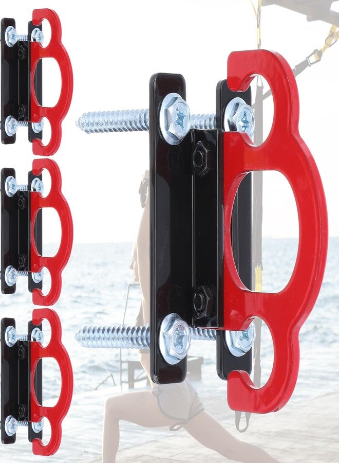 JOUTYFOR Resistance Band Wall Anchors,Workout Wall Mount Anchor,Band Wall Mounts Gym Anchor,Band Hooks, Space-Saving Wall-Mounted Clip for Home Gym Workouts,for Strength Training,Fitness,Physical Therapy - Image 1