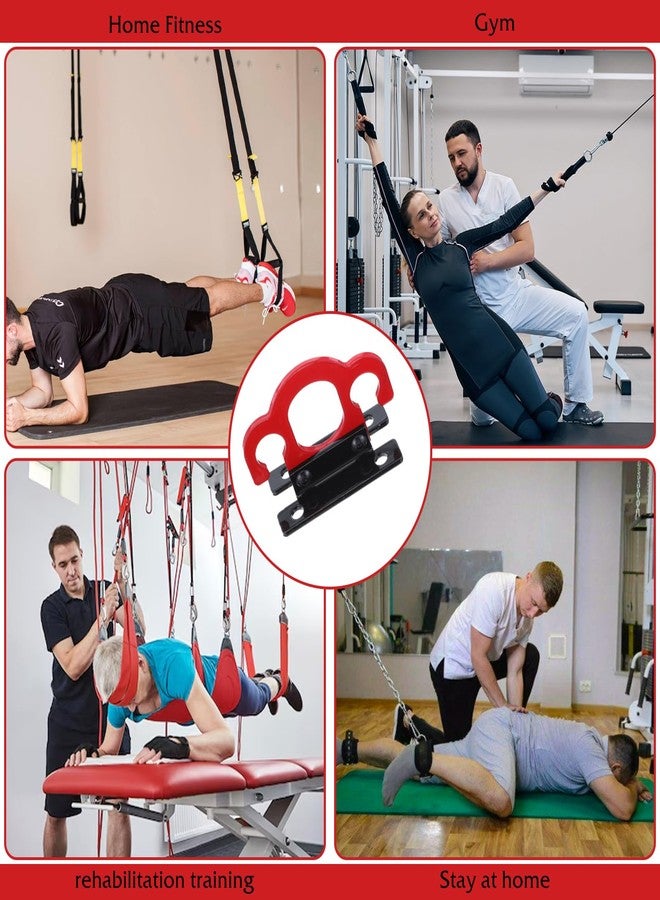 JOUTYFOR Resistance Band Wall Anchors,Workout Wall Mount Anchor,Band Wall Mounts Gym Anchor,Band Hooks, Space-Saving Wall-Mounted Clip for Home Gym Workouts,for Strength Training,Fitness,Physical Therapy - Image 3