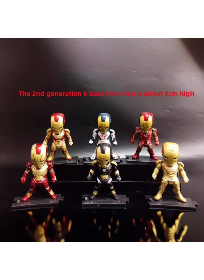 8 League Base Doll Gashapon Machine Ornaments Q Edition-Color:8 Models Of 4 Generations  - Image 4
