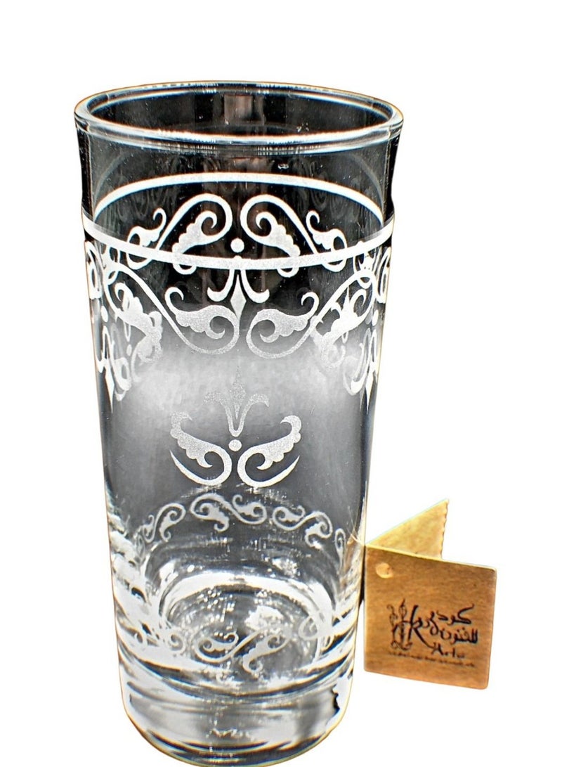 KuduArts Tumblers glass cups for water juice 6 pieces - Image 3