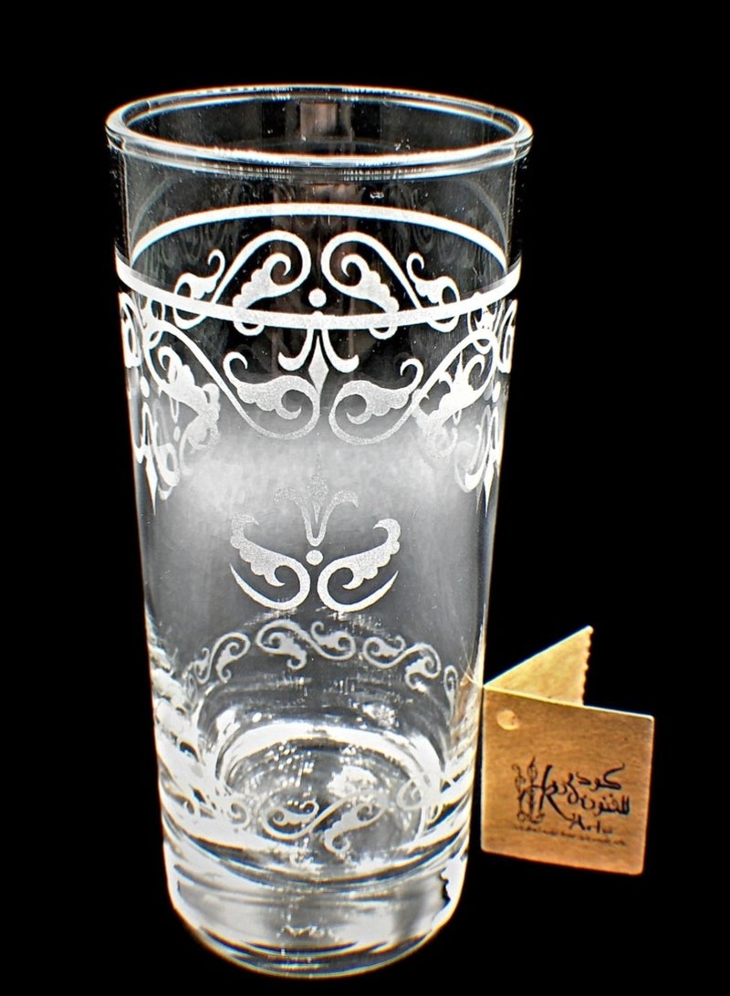 KuduArts Tumblers glass cups for water juice 6 pieces - Image 2