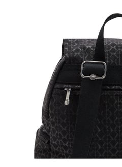 kipling City Zip Small Backpack with Adjustable Straps Signature Emb  - Image 5
