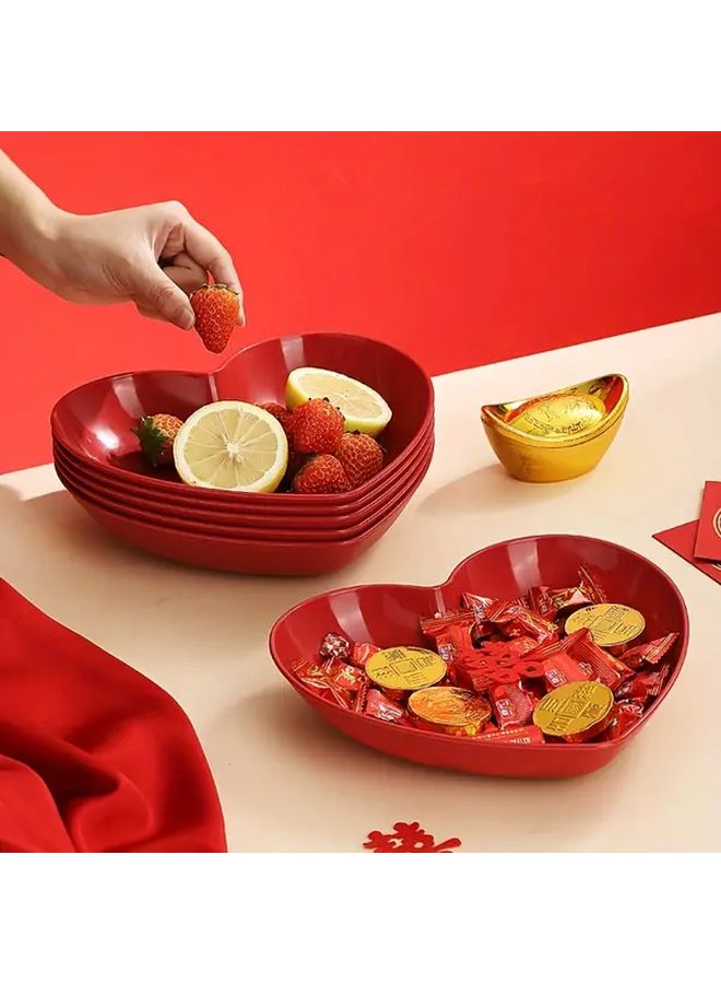 1Pc Heart Shaped Serving Set for Romantic Dinner Plates Bowls - Image 5