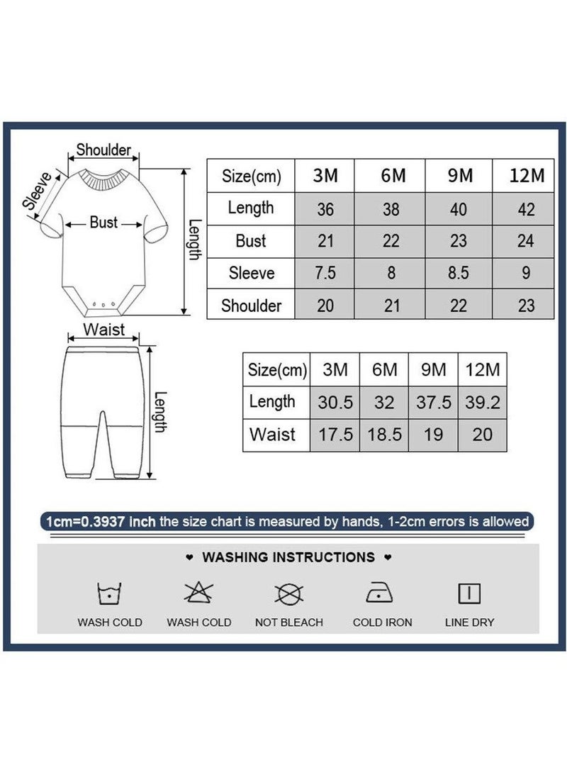 RedMapleTEK 19-Piece Set Of Newborn Baby Jumpsuit, Pants, Hat, Gloves, Socks - Image 3