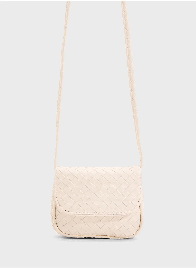 ELLA Woven Crossbody Bag