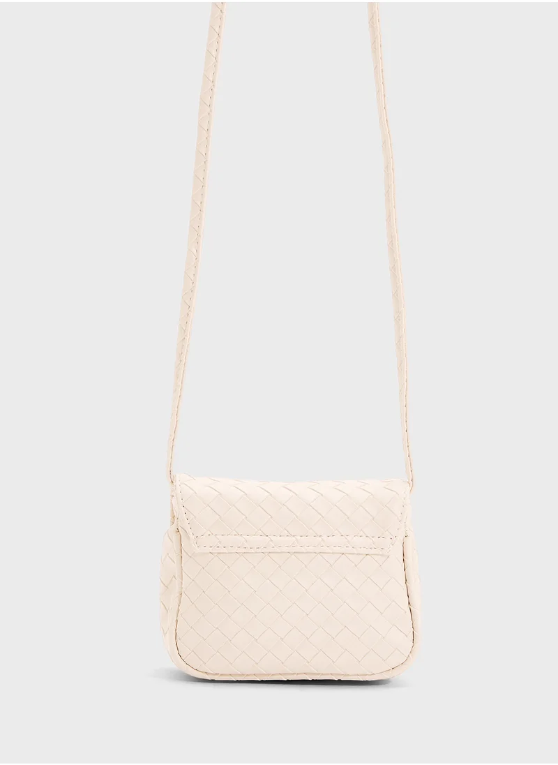 ELLA Woven Crossbody Bag