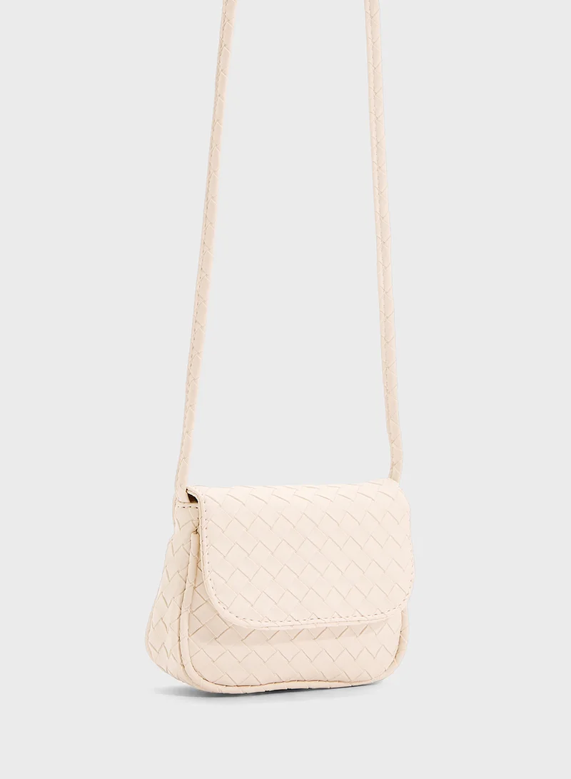 ELLA Woven Crossbody Bag
