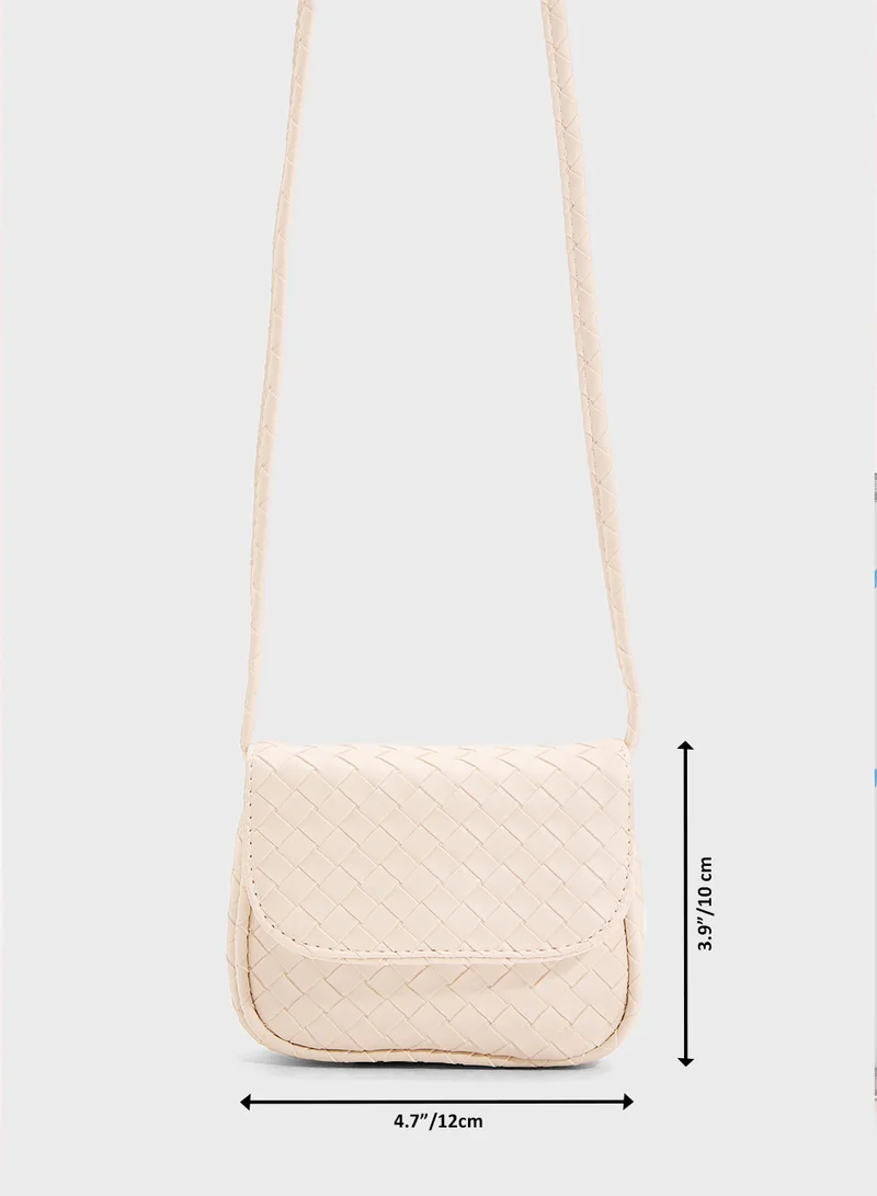 ELLA Woven Crossbody Bag
