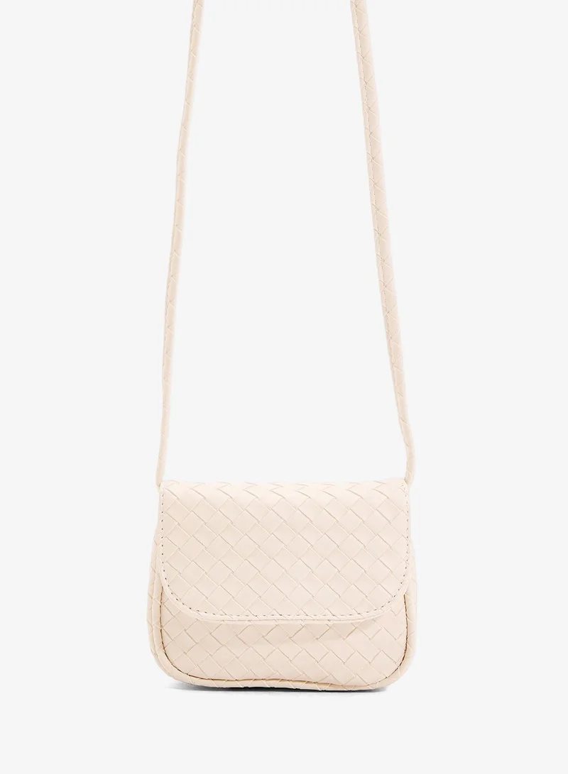 Ella Woven Crossbody Bag