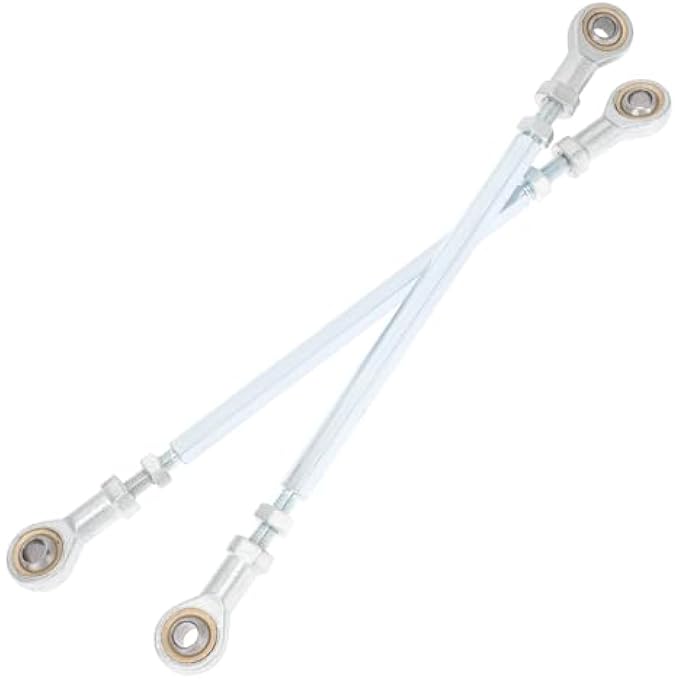 Excefore 2Pcs Adjustable Steering Tie Rod Ends 280Mm LengthHeavy Duty Ball Joint Replacement KitFor Go Kart Atv Off Road Buggy High Strength Universal Steering Parts - Image 2