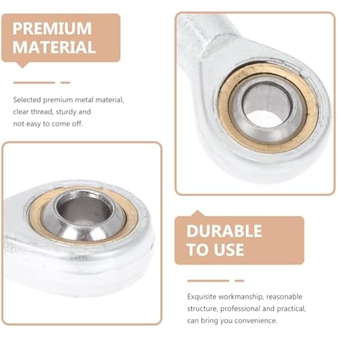 Excefore 2Pcs Adjustable Steering Tie Rod Ends 280Mm LengthHeavy Duty Ball Joint Replacement KitFor Go Kart Atv Off Road Buggy High Strength Universal Steering Parts - Image 3