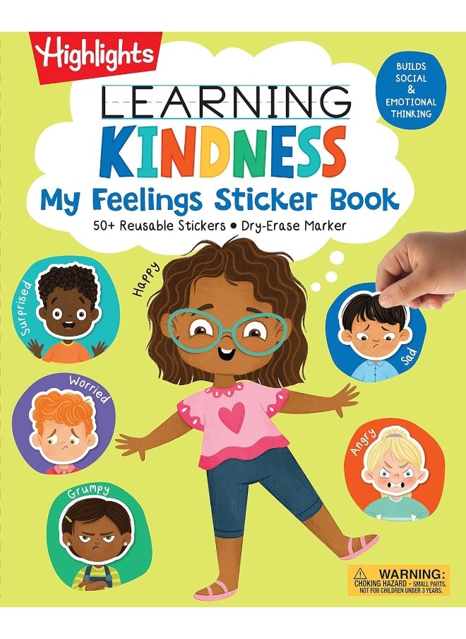 Learning Kindness My Feelings Sticker Book  - Image 4
