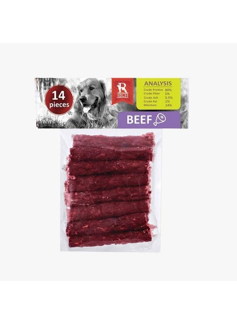 عصي لحم البقر للكلاب 14 قطعه
