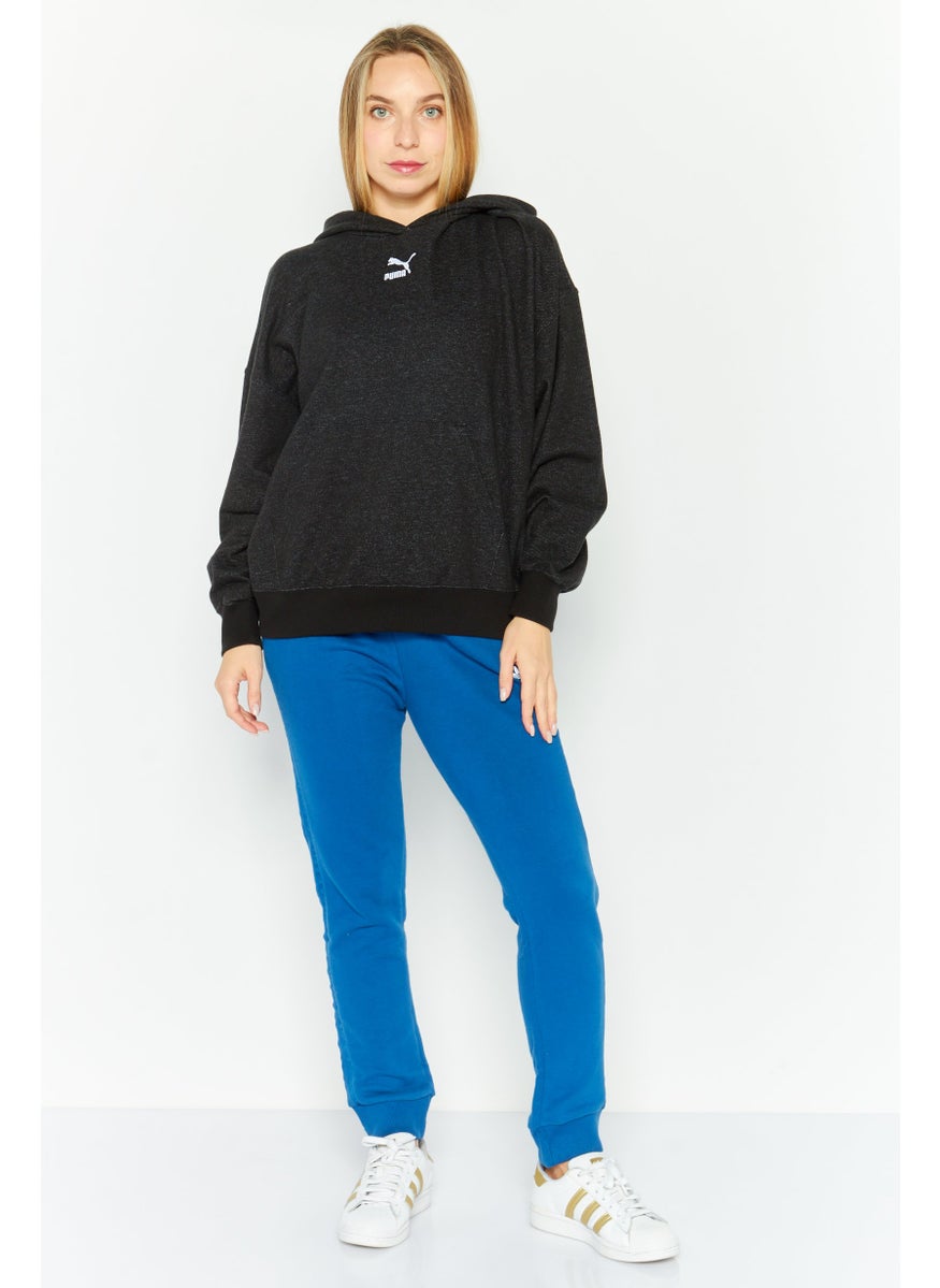 PUMA Women Sportswear Fit Long Sleeves Outdoor Sweatshirt, Black  - Image 2