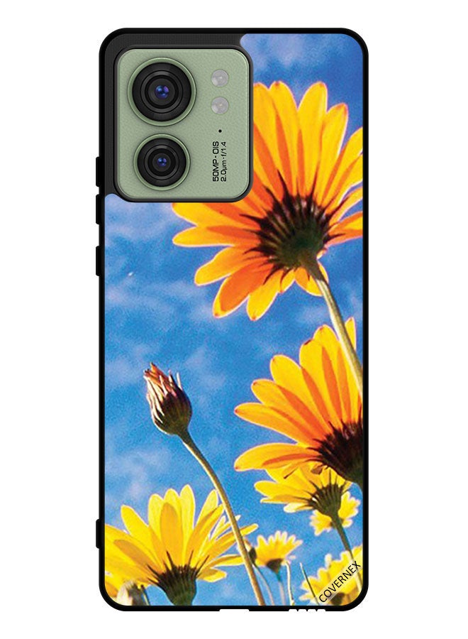 Covernex Protective Case Cover For Motorola Edge 40 Sunflowers - Image 1
