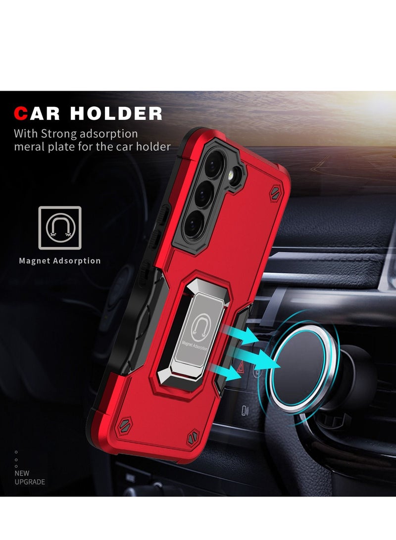GULFLINK Back Cover Phone Protect Case For Samsung S23 Red - Image 2