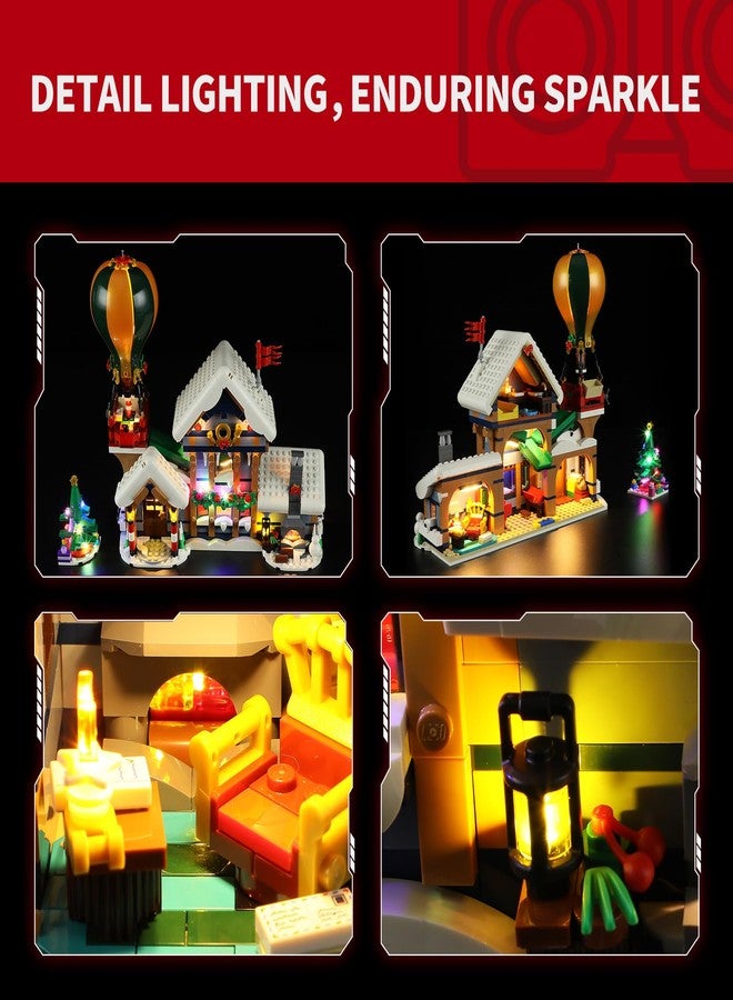 BRIKSMAX 2.0 Light Kit for Lego Santa's Post Office -Innovative Led Lighting Compatible with Lego Icons 10339 - Not Included Lego Set - Image 5