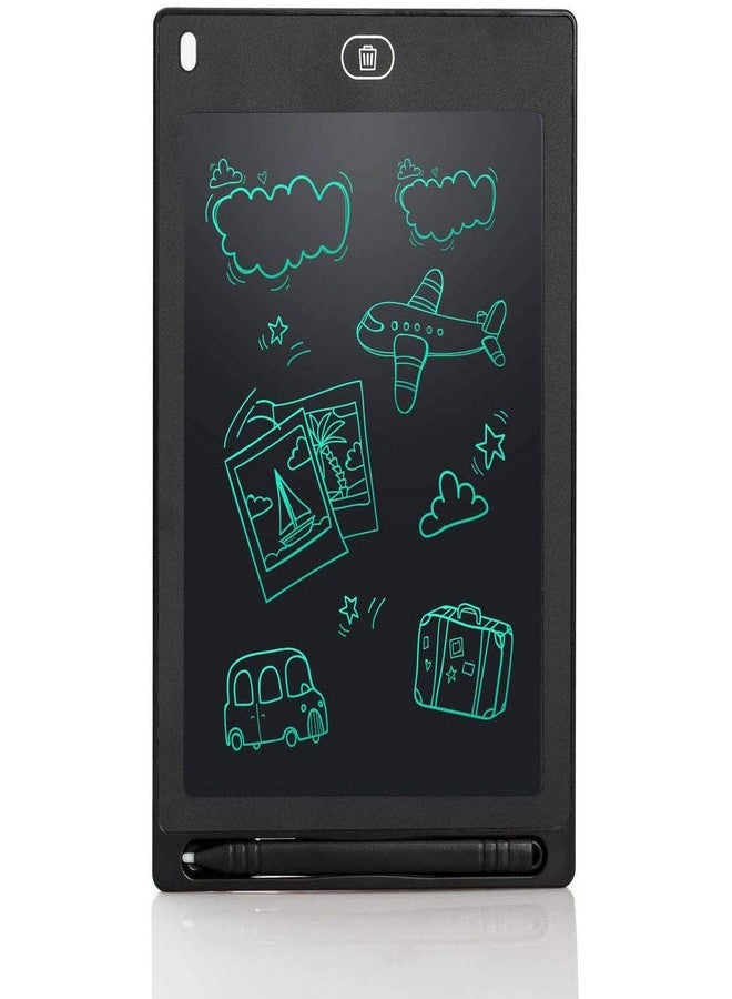 فايكنجز لوحة الكتابة الإلكترونية القابلة لإعادة الكتابة من فايكنجز رافباد 8.5E بشاشة LCD مقاس 21.5 سم (8.5 بوصة) للرسم واللعب والكتابة اليدوية، هدية للأطفال والكبار (أسود). - Image 1