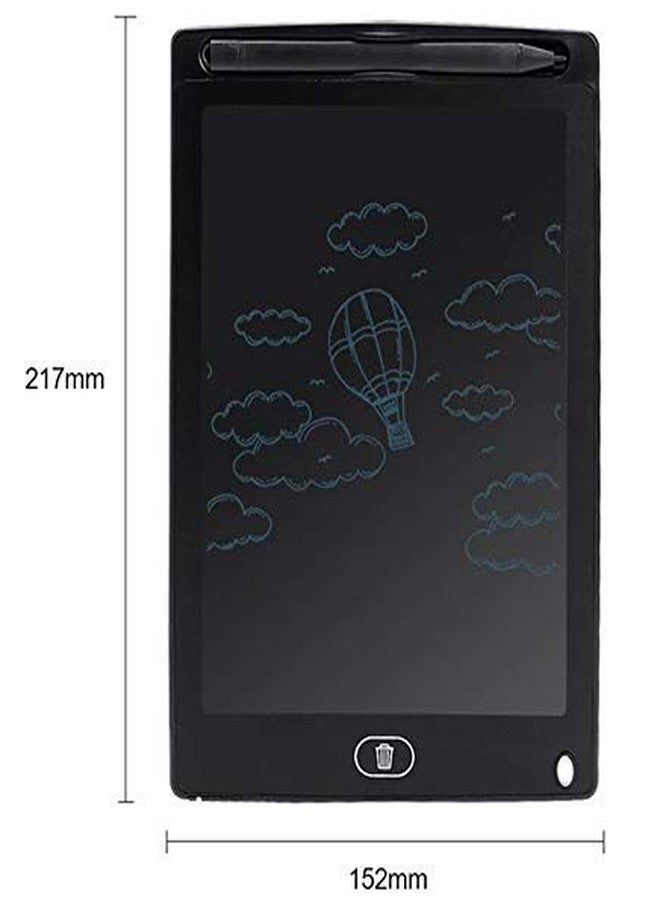 فايكنجز لوحة الكتابة الإلكترونية القابلة لإعادة الكتابة من فايكنجز رافباد 8.5E بشاشة LCD مقاس 21.5 سم (8.5 بوصة) للرسم واللعب والكتابة اليدوية، هدية للأطفال والكبار (أسود). - Image 3