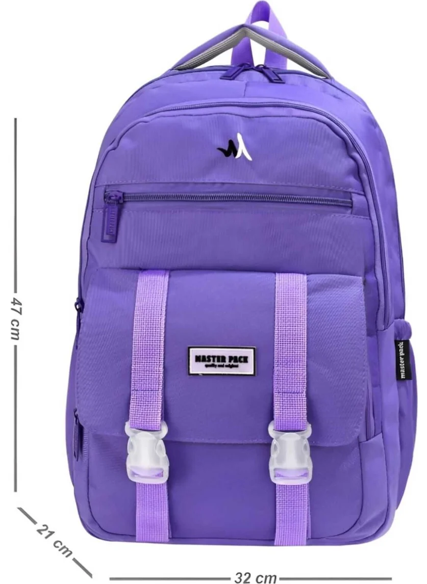 تيزجيلسين Unisex Waterproof Multi-Compartment Daily Backpack School Bag