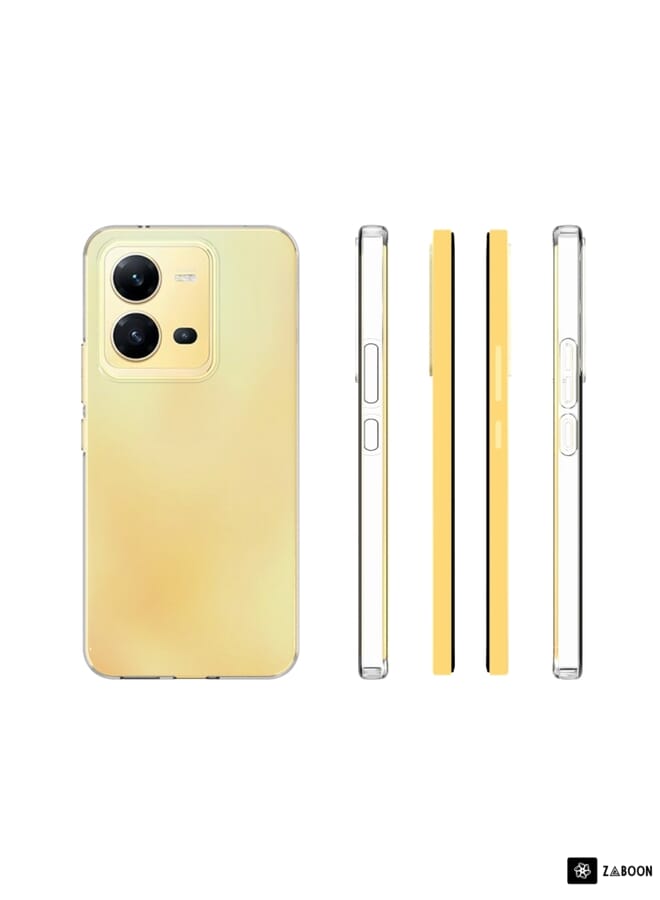 For vivo V25 5G Waterproof Texture TPU Phone Case(Transparent)