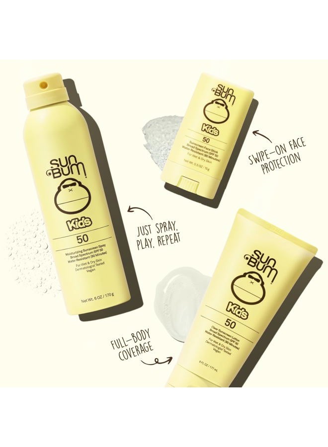 Sun Bum Kids SPF 50 Sunscreen Clear Body Spray - Broad Spectrum Water-Resistant with Vitamin E - Wet or Dry Skin Application - Hawaii 104 Act Compliant (Without Octinoxate & Oxybenzone) - 6 oz - Image 4
