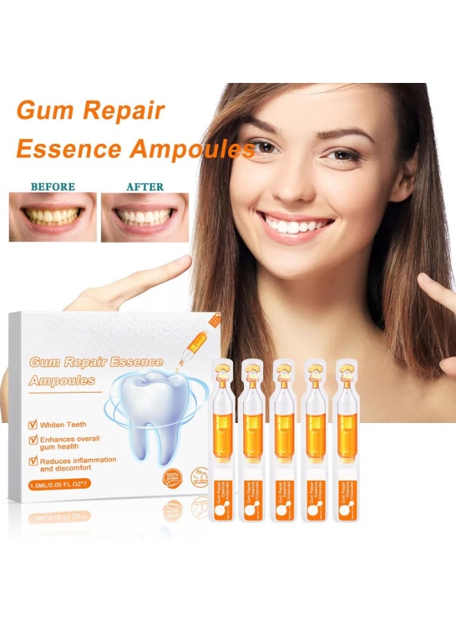 EELHOE Gum Repair Essence Ampoules for Oral Care – Natural Gum Treatment to Soothe Gums, Improve Dental Health, and Brighten Teeth - Image 2
