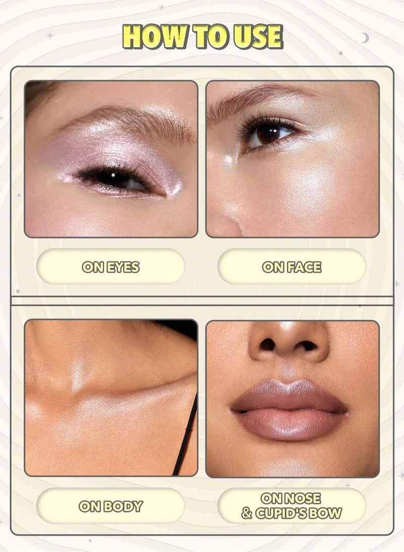 SHEGLAM Lunar Glow Highlighter Heart Galaxy - Image 5