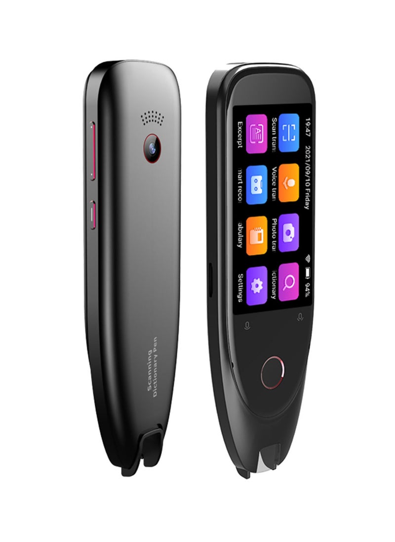 Generic - Dictionary Translation Pen Scanner Text Scanning Reading Translator Device Multilingual Scanner Noise Reduction Recording Pen Support 112 Languages  with 3'' Touchscreen - Image 1