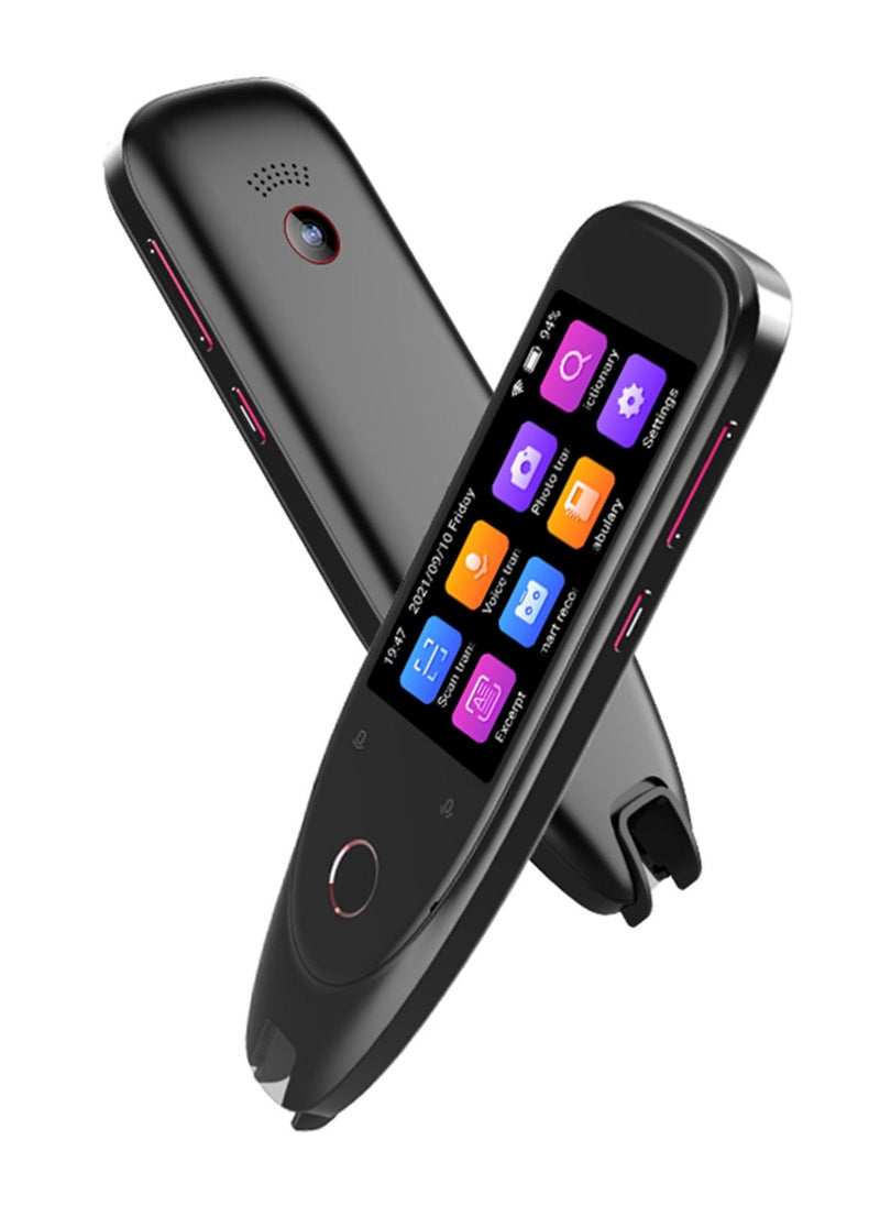 Generic - Dictionary Translation Pen Scanner Text Scanning Reading Translator Device Multilingual Scanner Noise Reduction Recording Pen Support 112 Languages  with 3'' Touchscreen - Image 1