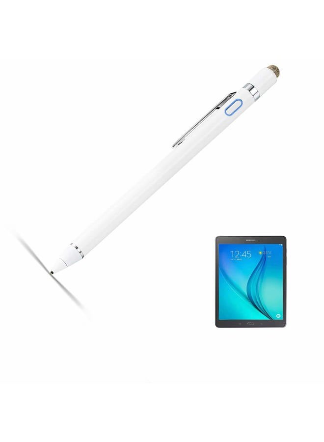 EVACH S21 Ultra Pen for Samsung Galaxy S21 Stylus Pencil, Rechargeable Digital Pencil with 1.5mm Ultra Fine Tip Stylus for Samsung Galaxy S21, White - Image 1