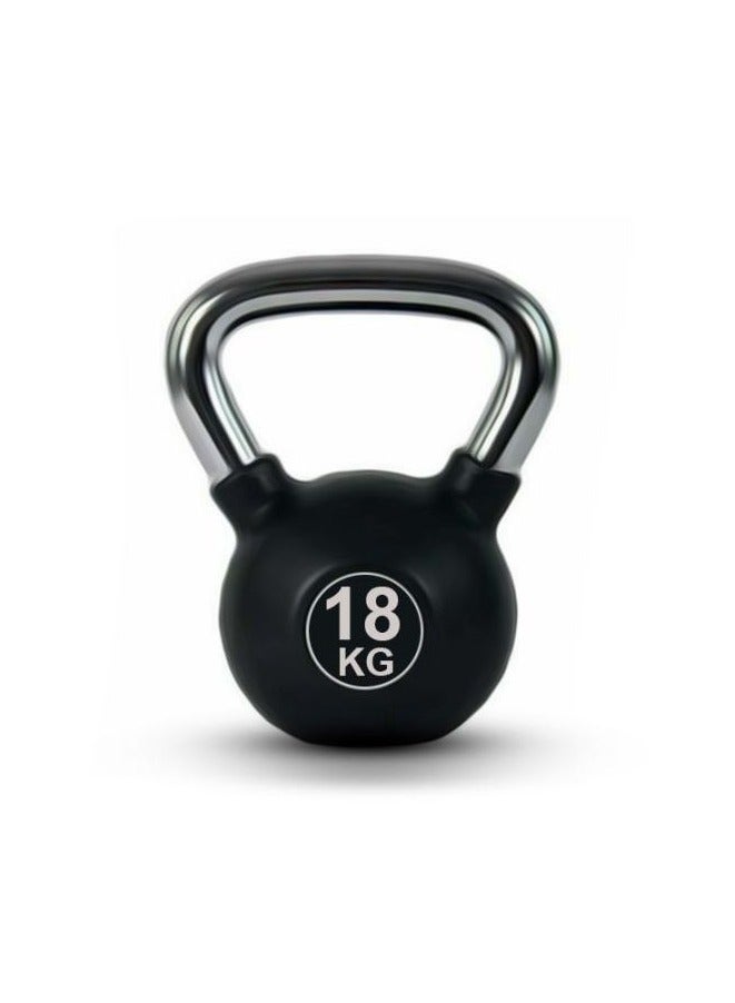 TA SPORT Kettlebell Dumbbell 18kg Black  - Image 1