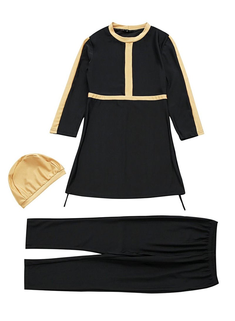 Loquat Muslim girl traditional fashion swimwear swimsuit  - Image 4