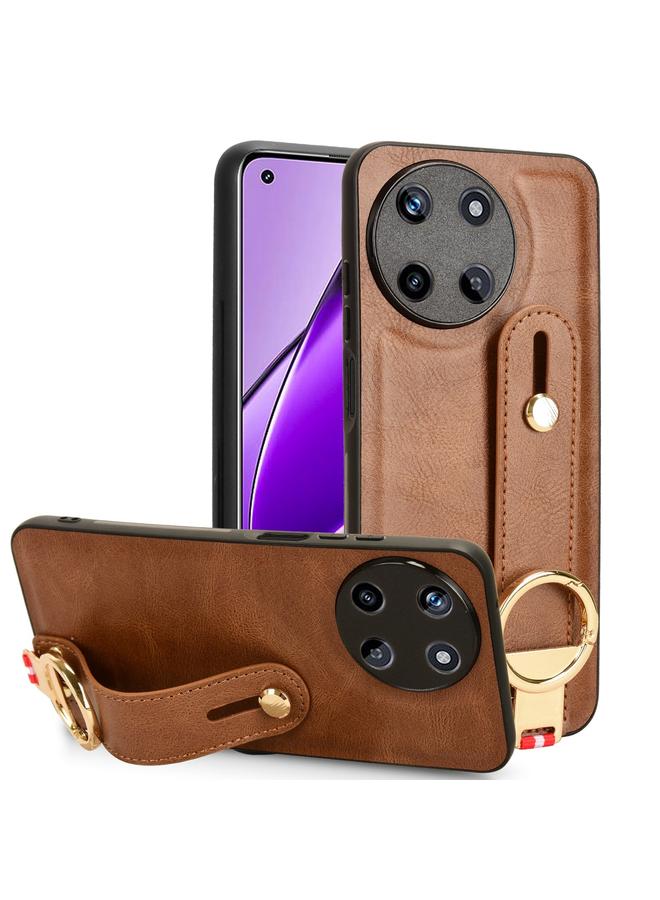 اس-توب جراب خلفي من الجلد لهاتف Realme 11 4G Global Wristband - Image 1