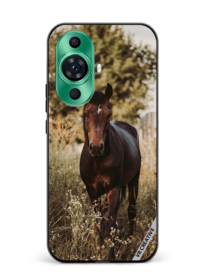 VR CREATIVE Protective Case Cover For Huawei nova 11 Brownie Horse Design Multicolour - Image 1