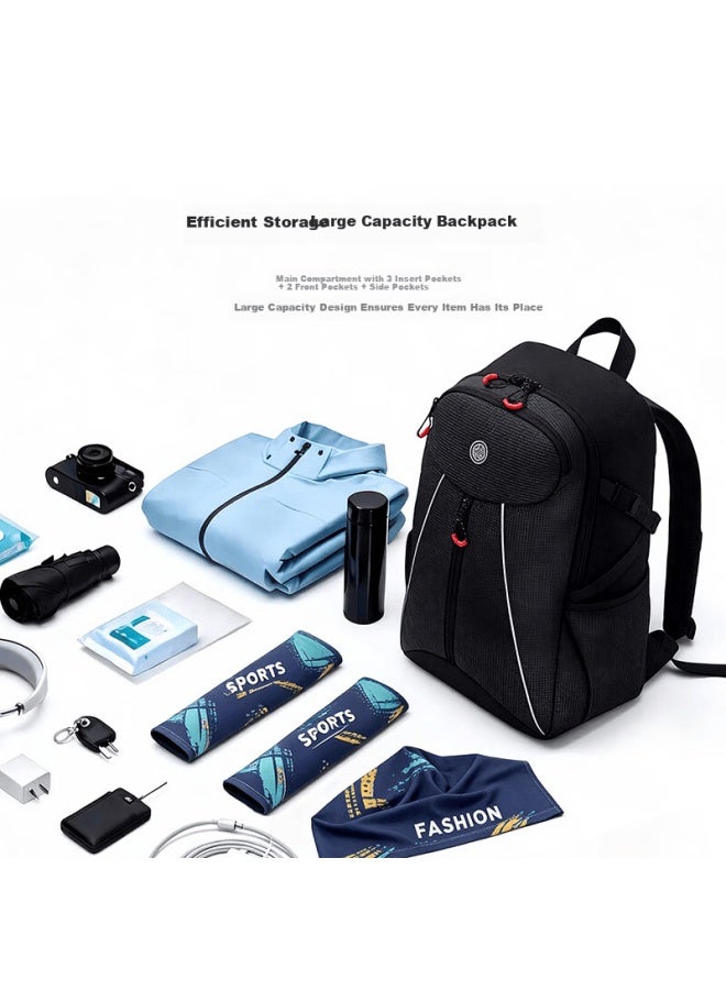 CROSS+GEAR Crossgear Cross Medal Swiss Army Knife Men's Backpack High-value Business Commuter Travel Casual Student School Bag - Image 4